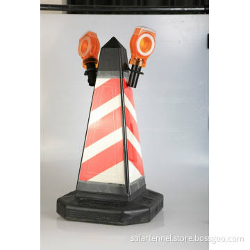Solar Warning Flashing Light